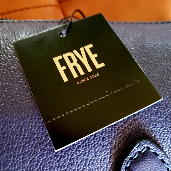 Frye navy blue Lily leather crossbody bag - Picture 6 of 6